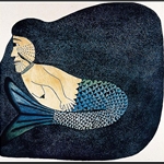 Talillajuuqpaujaaluk (Great Big Sedna) by Kenojuak Ashevak