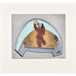 Igloo Interior by Napachie Pootoogook