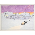 Returning to Cape Dorset by Kananginak Pootoogook