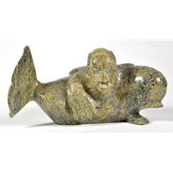 Sedna and Whale by Kellipalik Etidloie