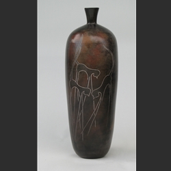 Vase with Cats 1