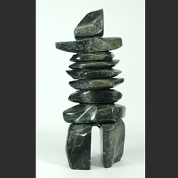 Inukshuk by Qavavau Shaa